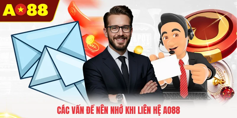 Các vấn đề nên nhớ khi liên hệ AO88