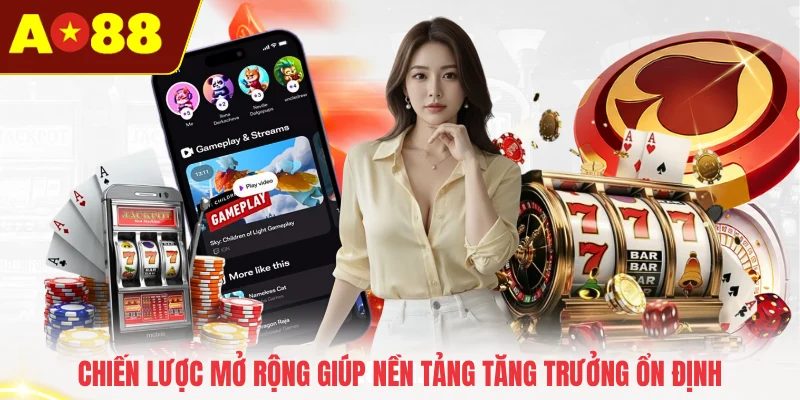 Chiến lược mở rộng giúp nền tảng tăng trưởng ổn định
