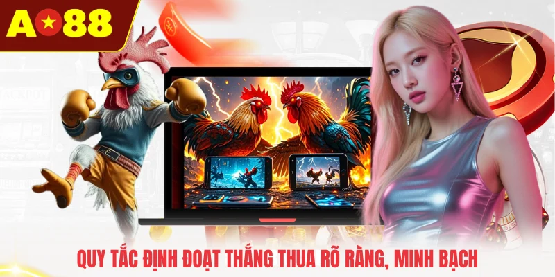 Quy tắc định đoạt thắng thua rõ ràng, minh bạch 