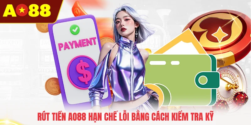 Rút tiền AO88 hạn chế lỗi bằng cách kiểm tra kỹ