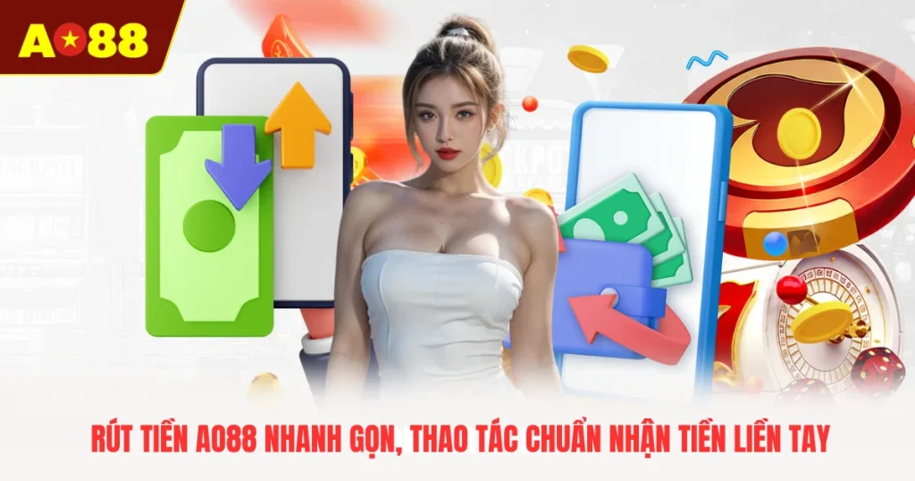 Rút Tiền AO88 Nhanh Gọn, Thao Tác Chuẩn Nhận Tiền Liền Tay
